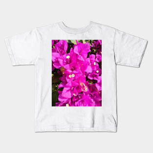 Purple bougainvilleas Kids T-Shirt